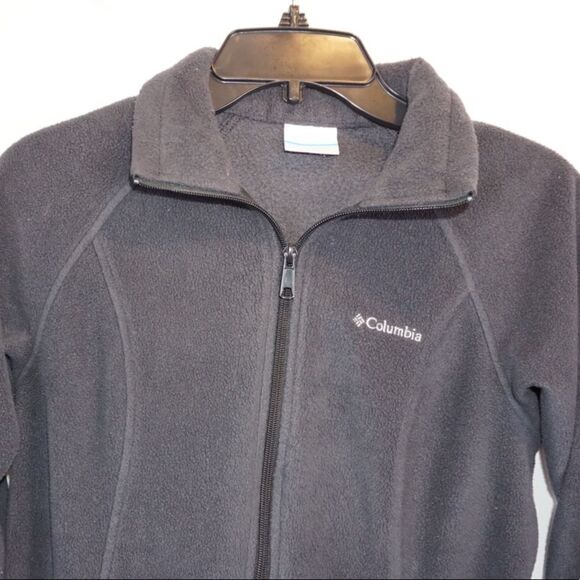 Columbia Women's Black Fleece Jacket, Small - Picture 2 of 5